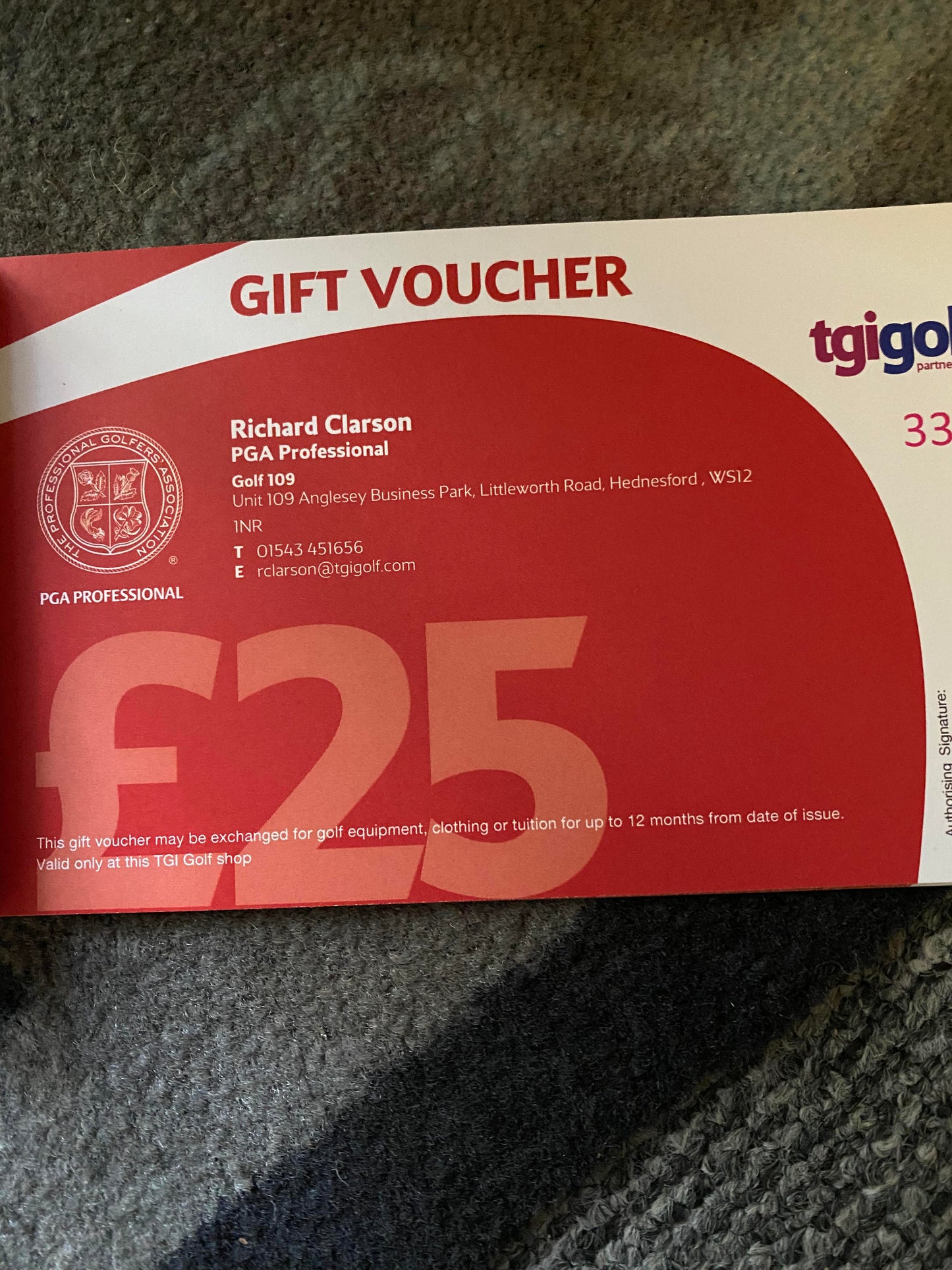 Gift Vouchers