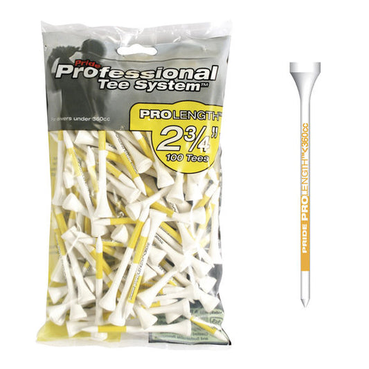 Pride PTS 2 3/4 Tee Pack 100