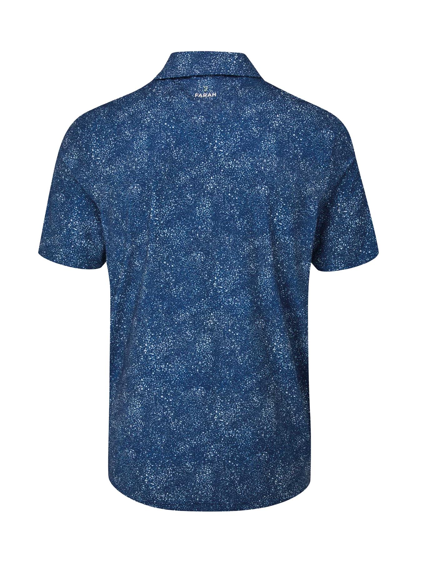 Farah Starkey Print Polo