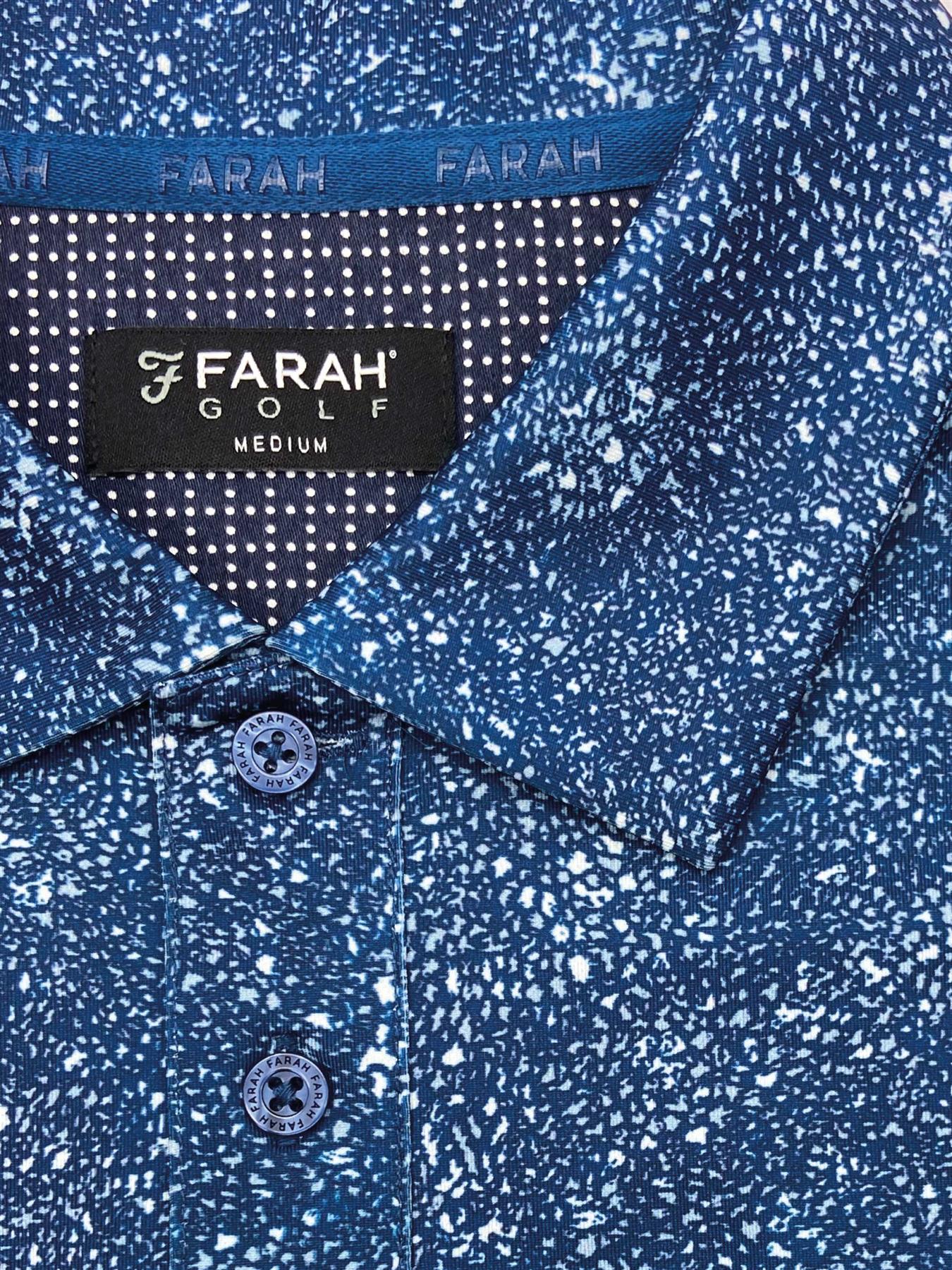 Farah Starkey Print Polo