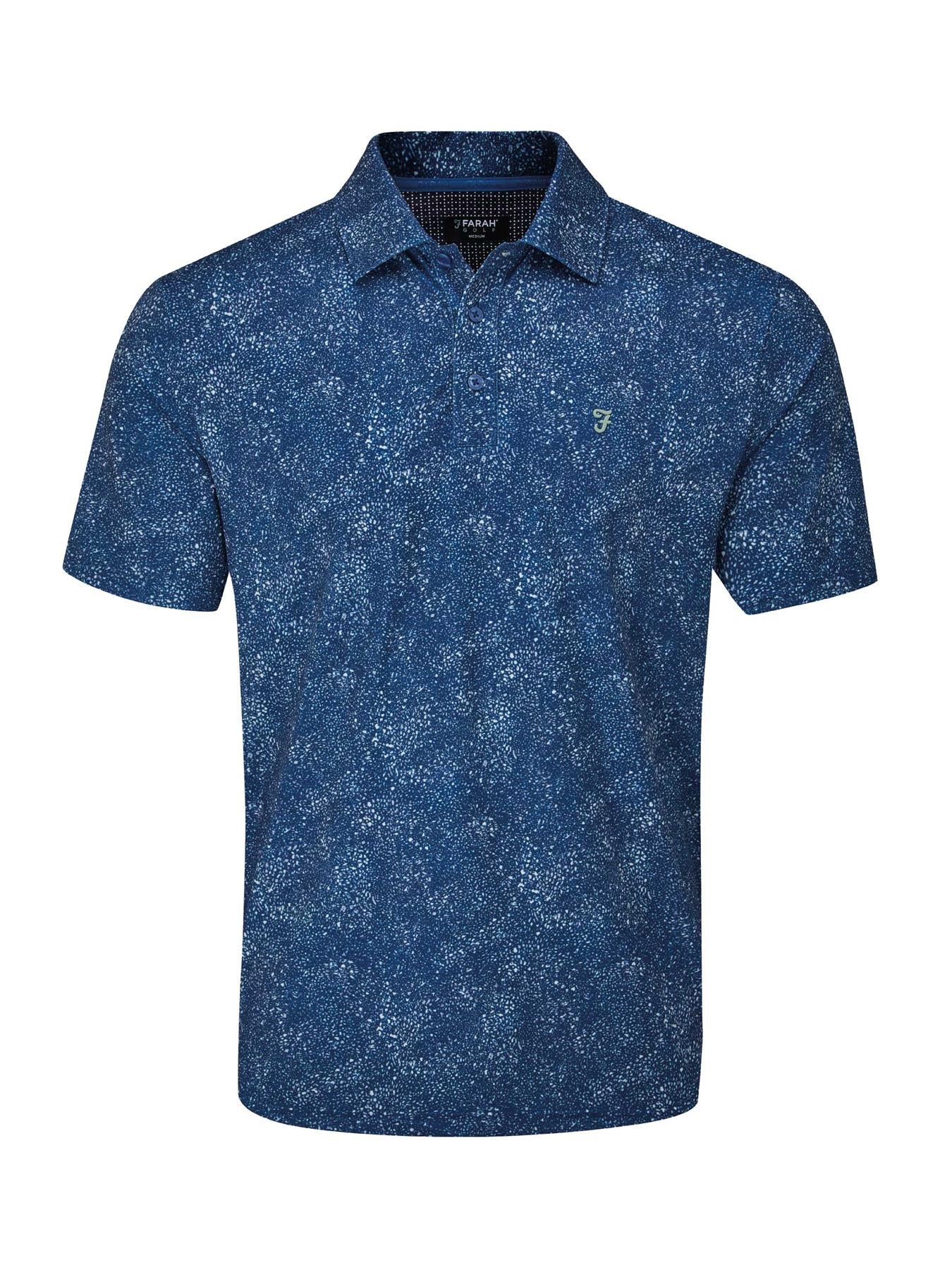 Farah Starkey Print Polo