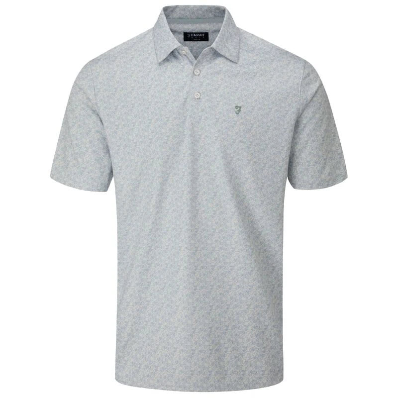 Farah Starkey Print Polo